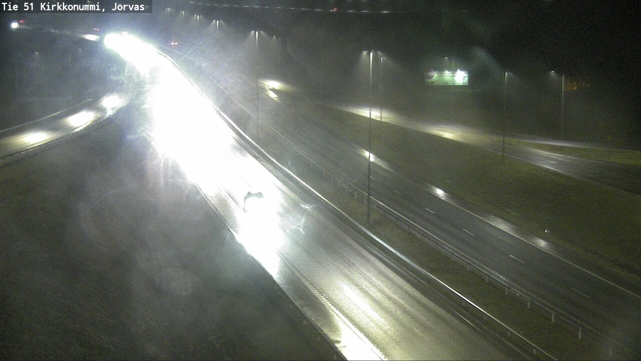 Weather Camera Image Road 51 Kirkkonummi, Jorvas, Kirkkonummi, Uusimaa