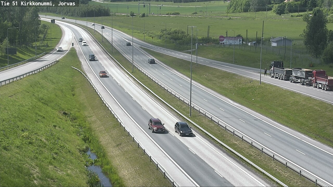 Kelikamerat Kuva Tie 51 Kirkkonummi, Jorvas, Kirkkonummi, Uusimaa
