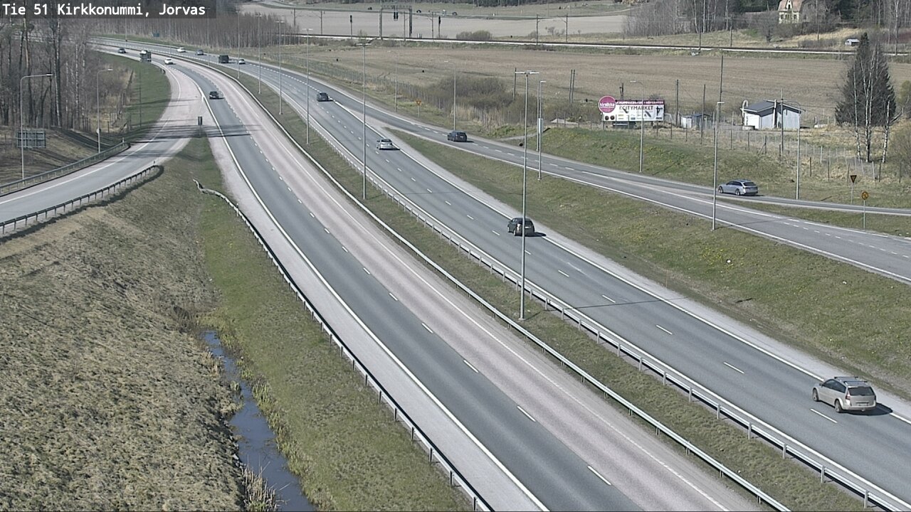 Kelikamerat Kuva Tie 51 Kirkkonummi, Jorvas, Kirkkonummi, Uusimaa