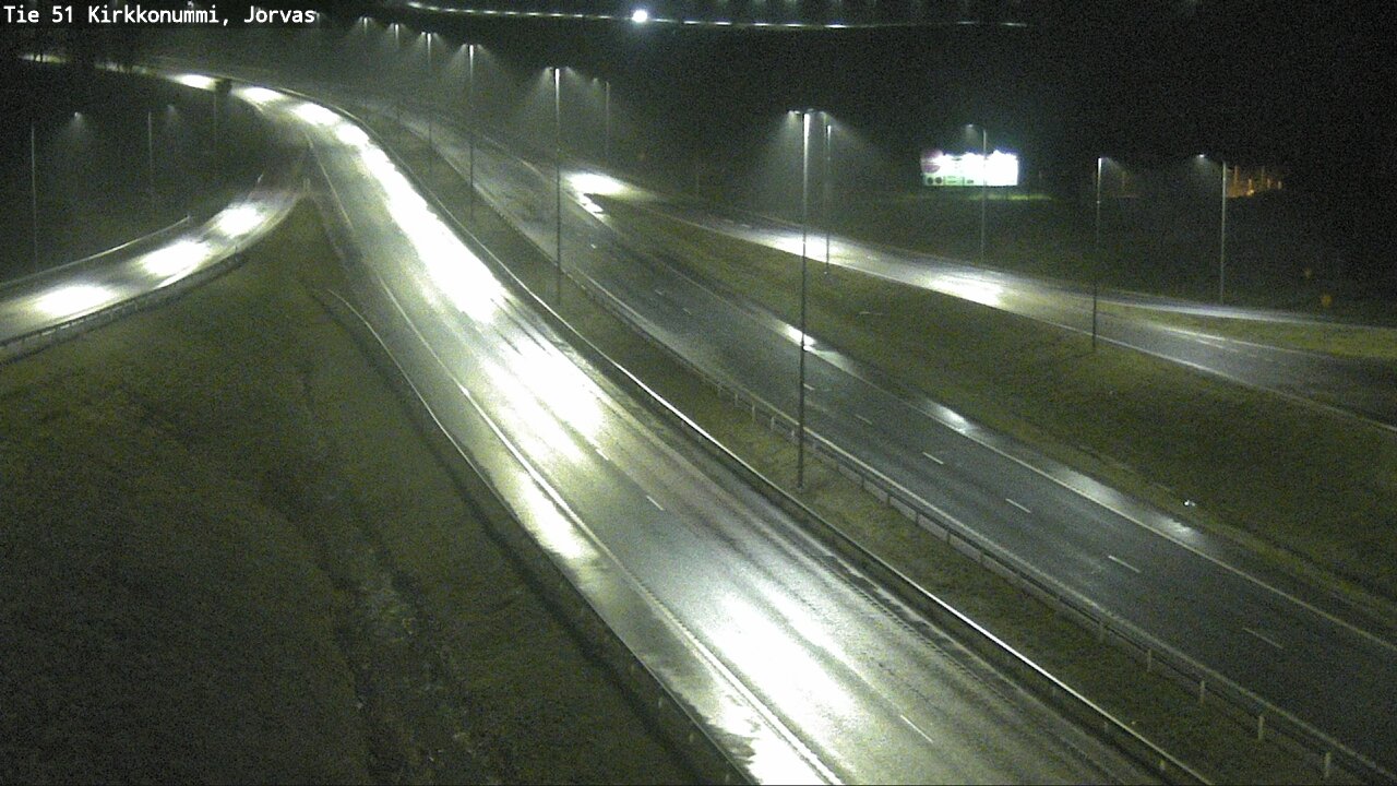 Weather Camera Image Road 51 Kirkkonummi, Jorvas, Kirkkonummi, Uusimaa