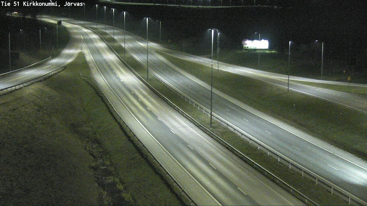Weather Camera Image Road 51 Kirkkonummi, Jorvas, Kirkkonummi, Uusimaa