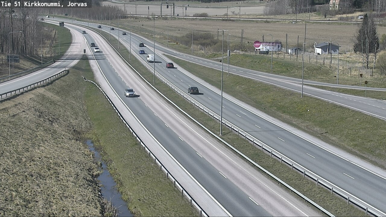 Kelikamerat Kuva Tie 51 Kirkkonummi, Jorvas, Kirkkonummi, Uusimaa