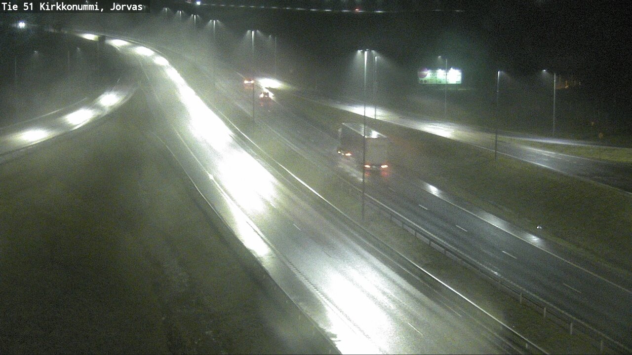 Weather Camera Image Road 51 Kirkkonummi, Jorvas, Kirkkonummi, Uusimaa