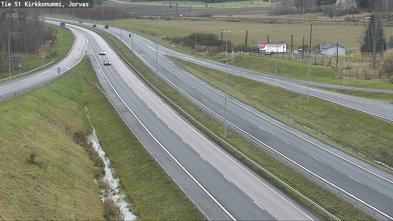 Kelikamerat Kuva Tie 51 Kirkkonummi, Jorvas, Kirkkonummi, Uusimaa