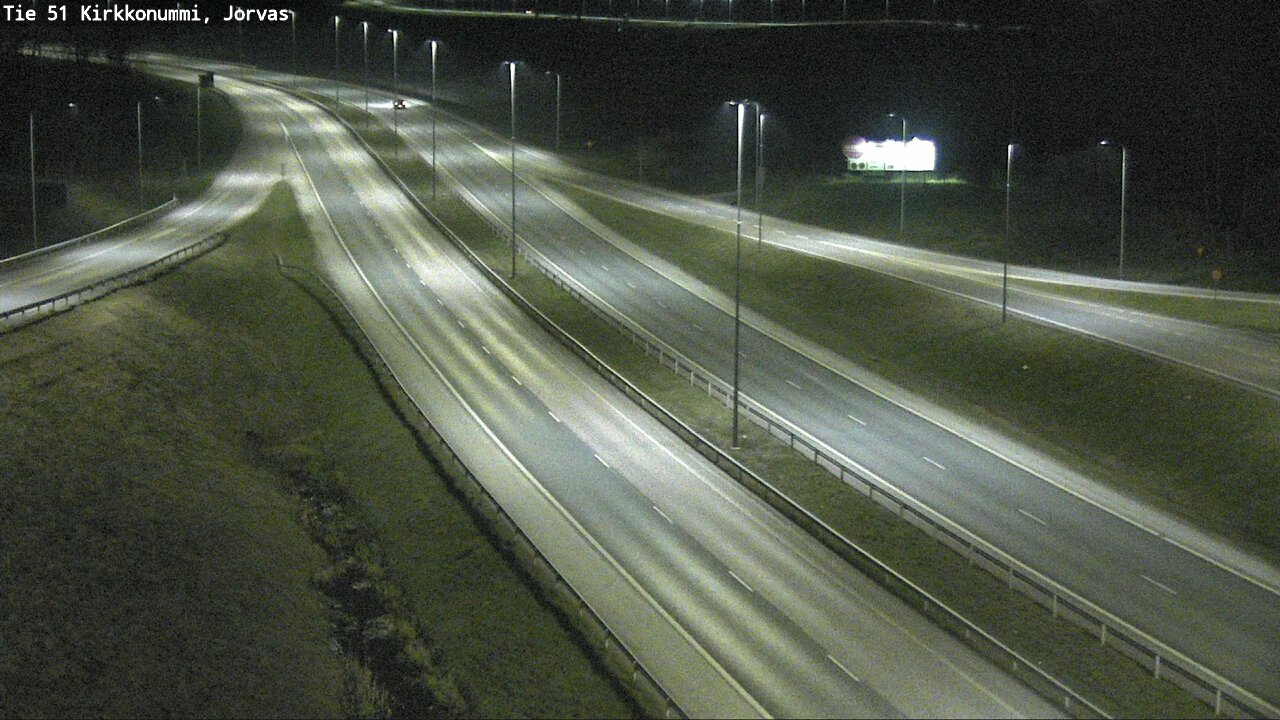 Weather Camera Image Road 51 Kirkkonummi, Jorvas, Kirkkonummi, Uusimaa