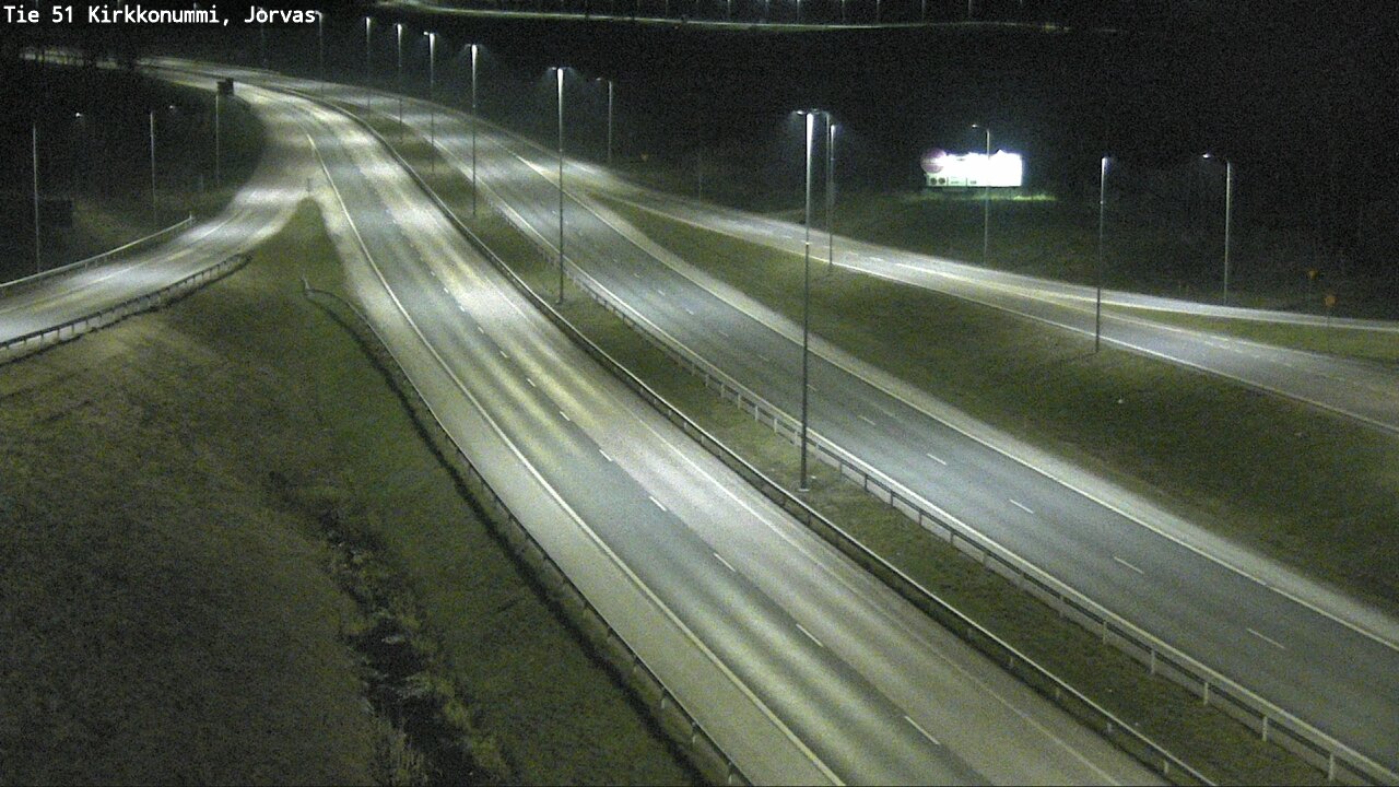 Weather Camera Image Road 51 Kirkkonummi, Jorvas, Kirkkonummi, Uusimaa