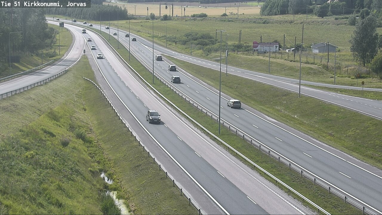 Kelikamerat Kuva Tie 51 Kirkkonummi, Jorvas, Kirkkonummi, Uusimaa