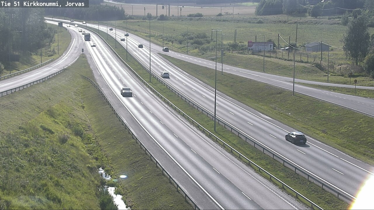 Kelikamerat Kuva Tie 51 Kirkkonummi, Jorvas, Kirkkonummi, Uusimaa