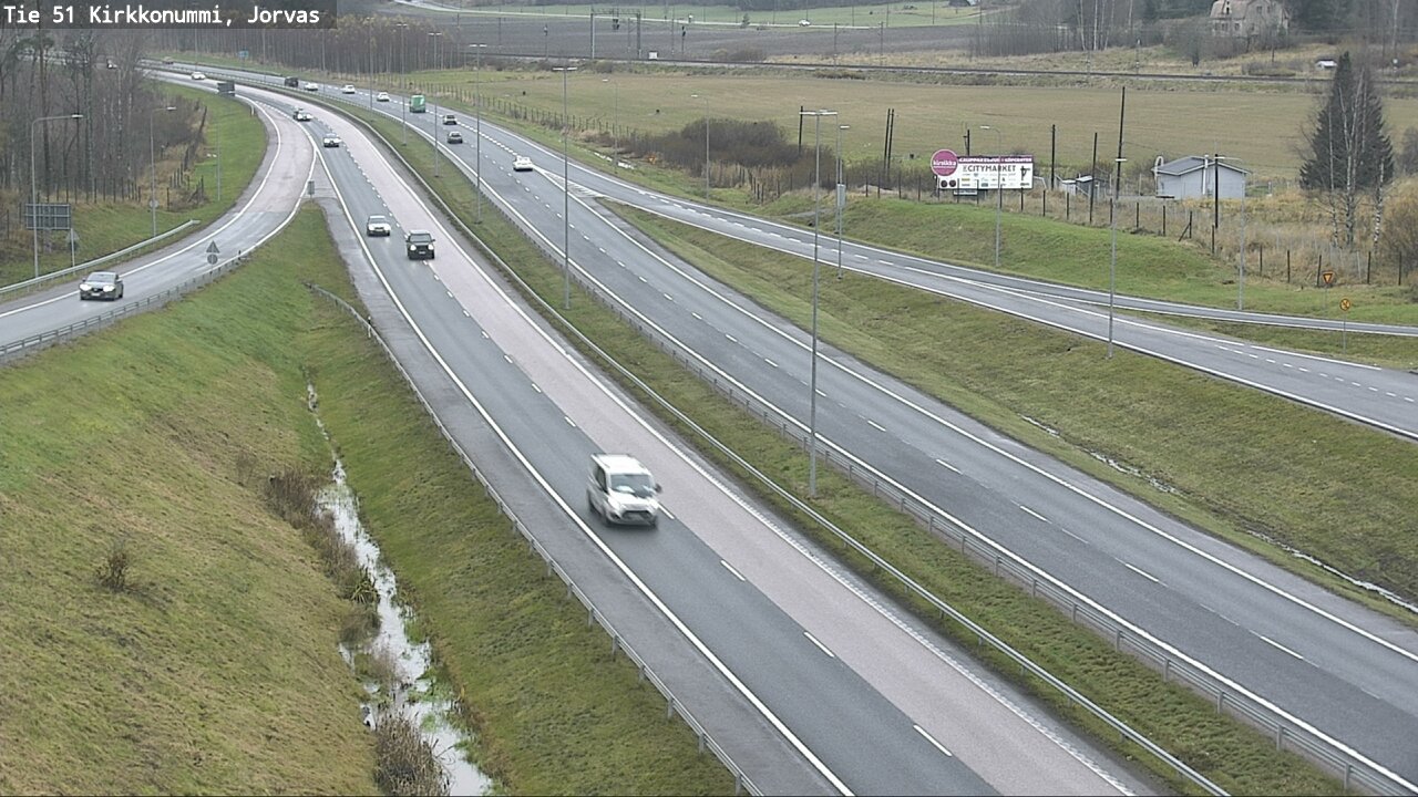Kelikamerat Kuva Tie 51 Kirkkonummi, Jorvas, Kirkkonummi, Uusimaa