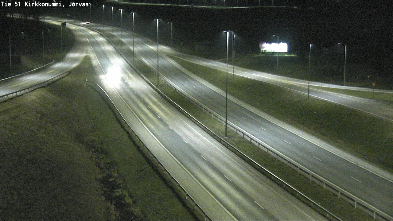 Weather Camera Image Road 51 Kirkkonummi, Jorvas, Kirkkonummi, Uusimaa