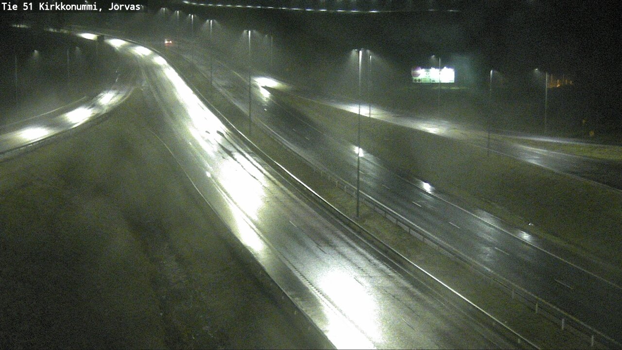 Weather Camera Image Road 51 Kirkkonummi, Jorvas, Kirkkonummi, Uusimaa