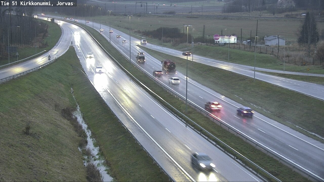 Kelikamerat Kuva Tie 51 Kirkkonummi, Jorvas, Kirkkonummi, Uusimaa