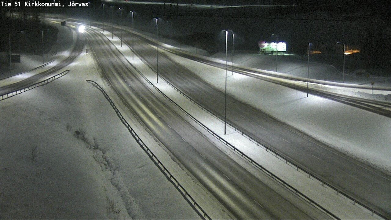 Weather Camera Image Road 51 Kirkkonummi, Jorvas, Kirkkonummi, Uusimaa