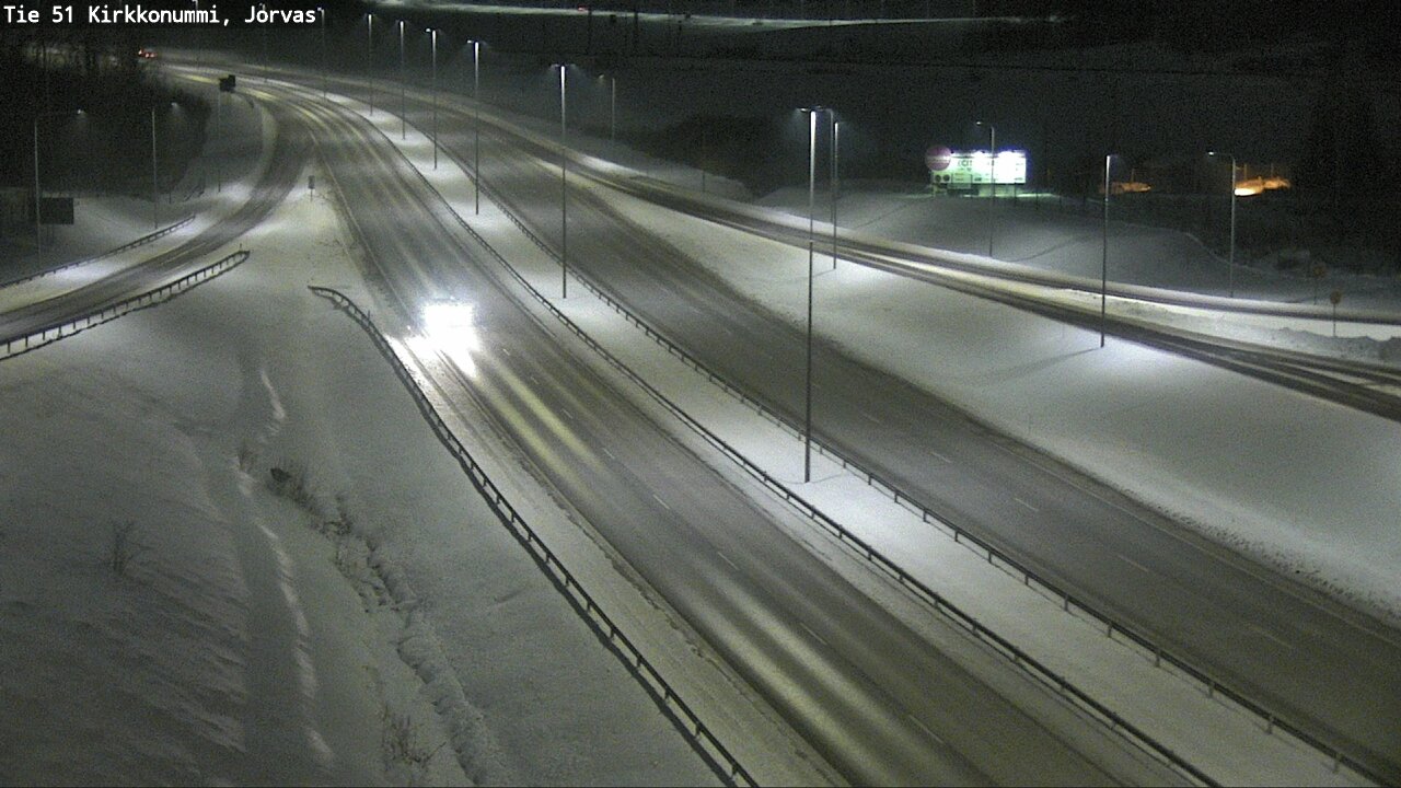 Weather Camera Image Road 51 Kirkkonummi, Jorvas, Kirkkonummi, Uusimaa