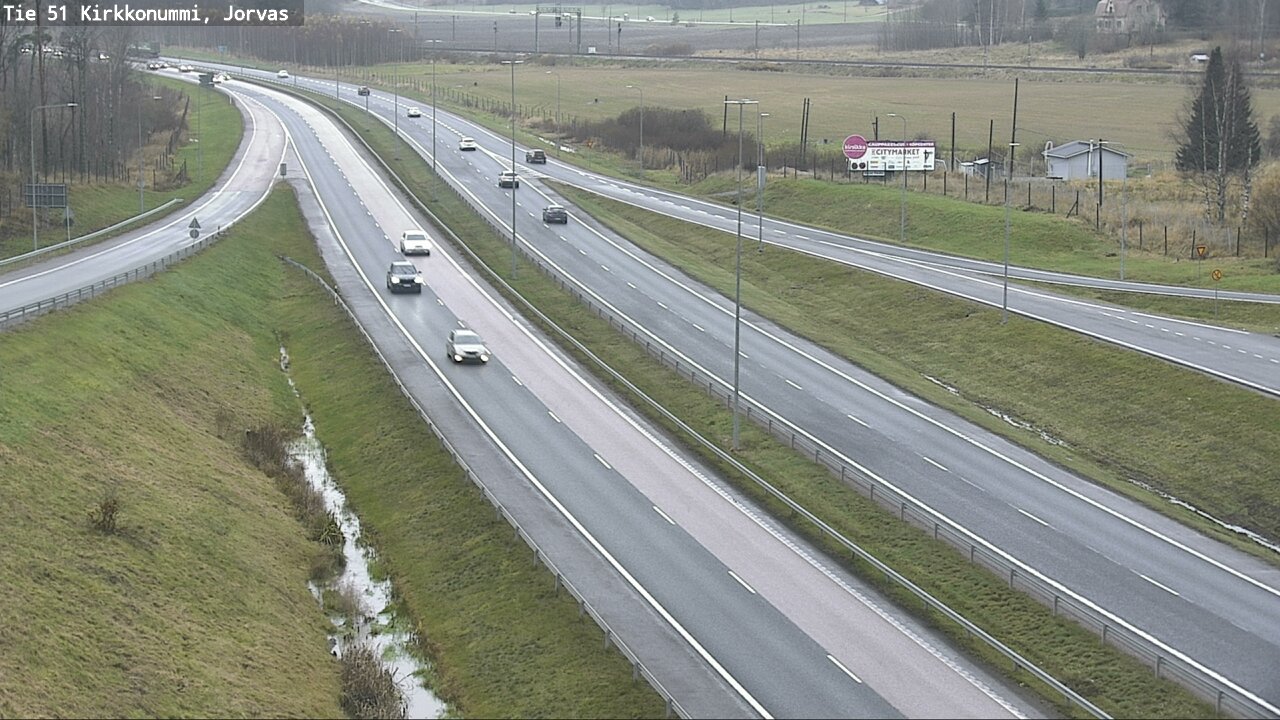 Kelikamerat Kuva Tie 51 Kirkkonummi, Jorvas, Kirkkonummi, Uusimaa