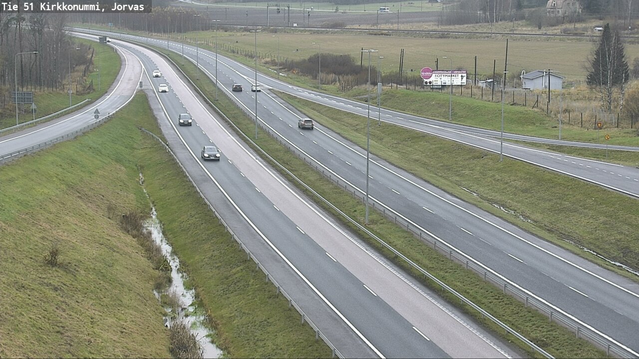 Kelikamerat Kuva Tie 51 Kirkkonummi, Jorvas, Kirkkonummi, Uusimaa