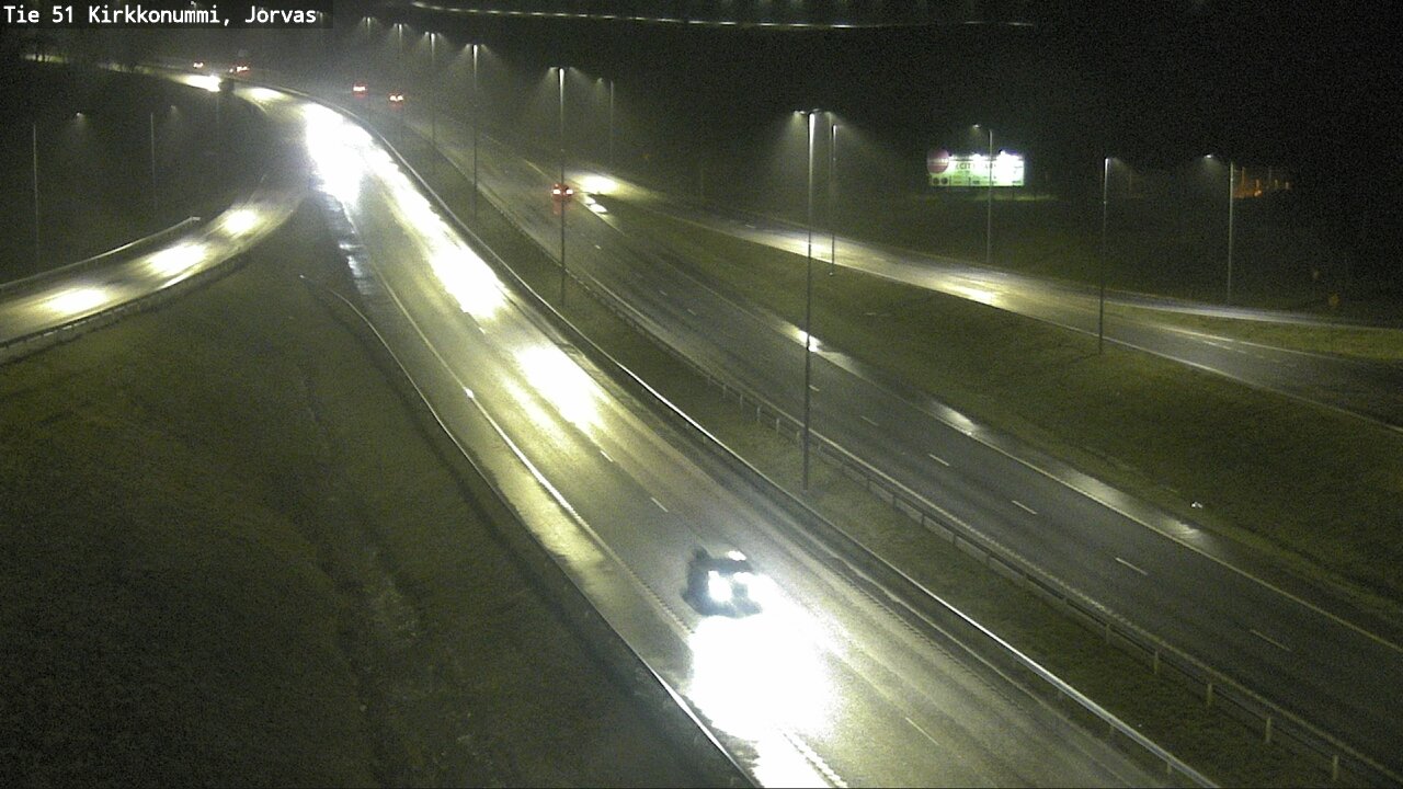 Weather Camera Image Road 51 Kirkkonummi, Jorvas, Kirkkonummi, Uusimaa