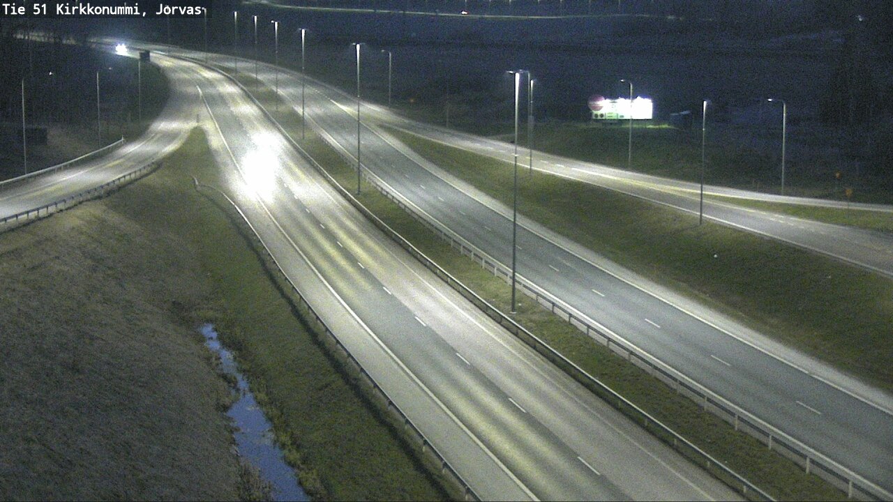 Weather Camera Image Road 51 Kirkkonummi, Jorvas, Kirkkonummi, Uusimaa