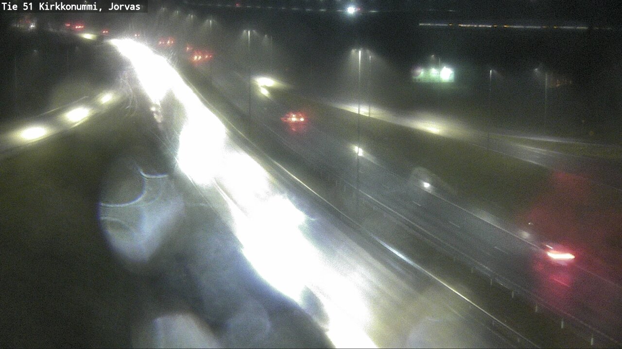 Weather Camera Image Road 51 Kirkkonummi, Jorvas, Kirkkonummi, Uusimaa