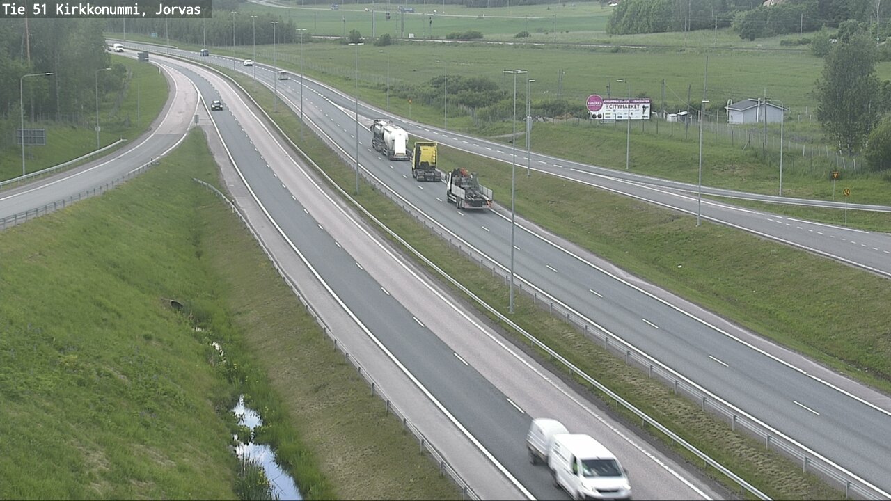 Kelikamerat Kuva Tie 51 Kirkkonummi, Jorvas, Kirkkonummi, Uusimaa