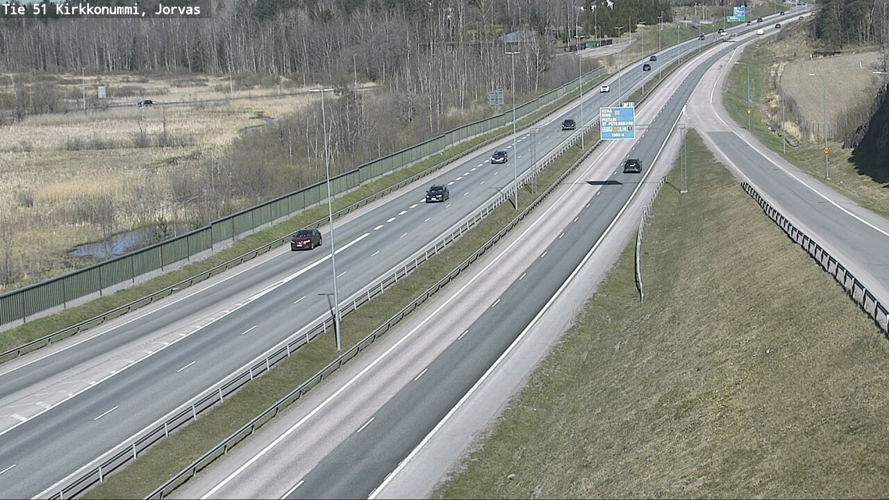 Kelikamerat Kuva Tie 51 Kirkkonummi, Jorvas, Kirkkonummi, Uusimaa
