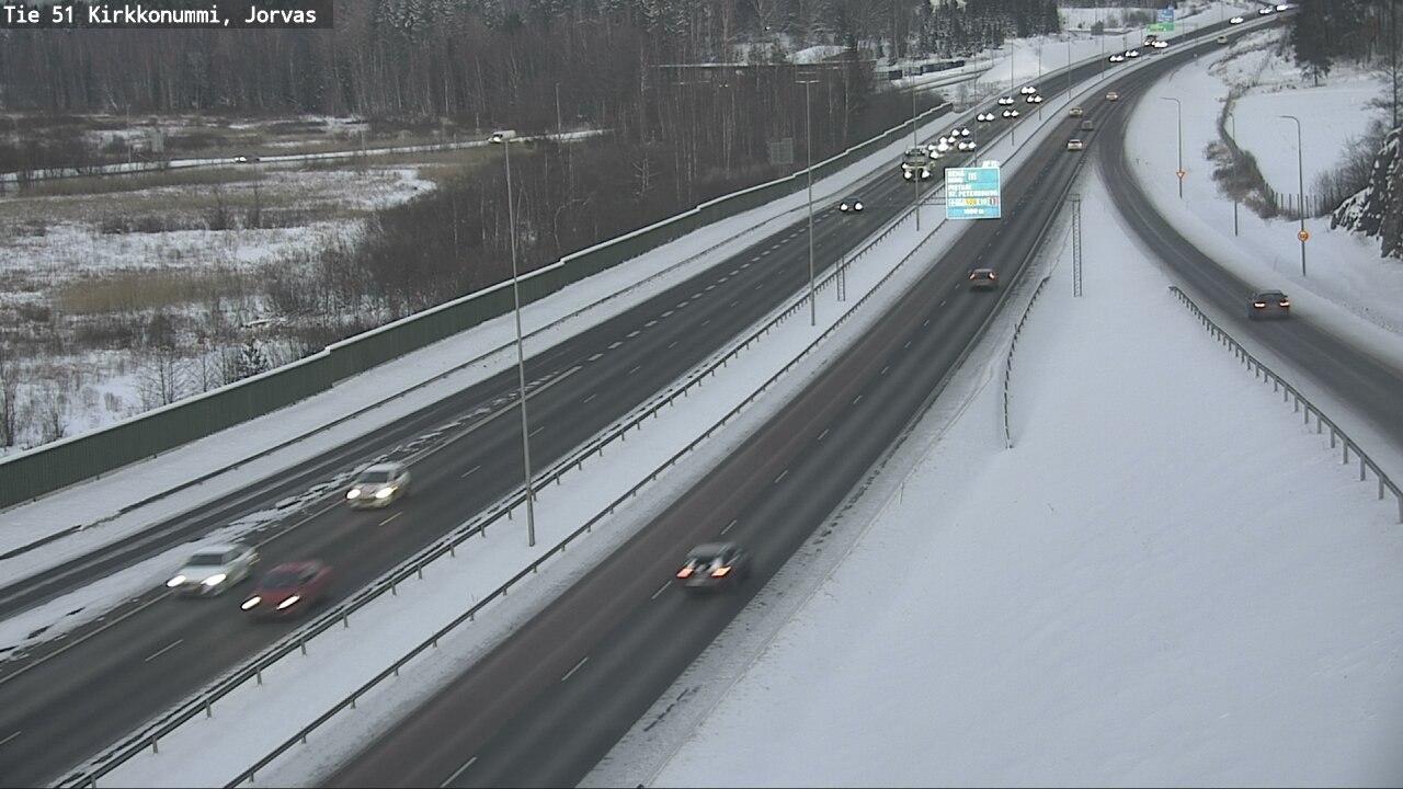 Kelikamerat Kuva Tie 51 Kirkkonummi, Jorvas, Kirkkonummi, Uusimaa