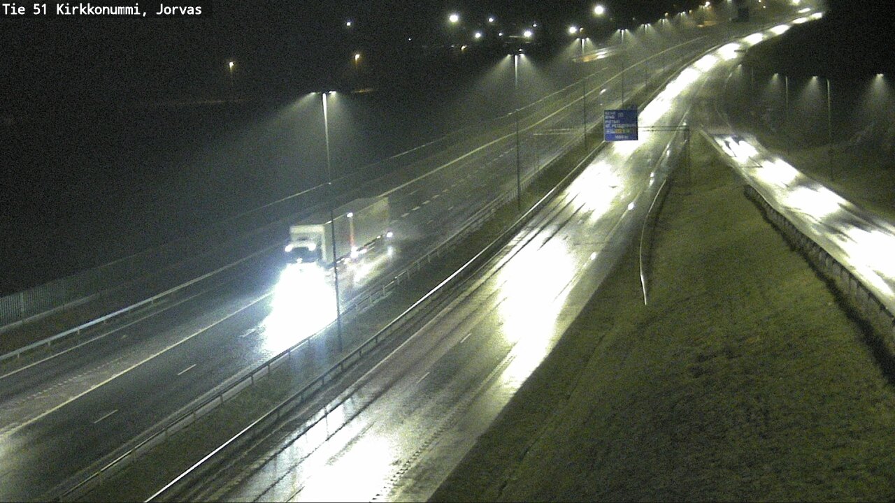 Weather Camera Image Väg 51 Kyrkslätt, Jorvas, Kirkkonummi, Uusimaa
