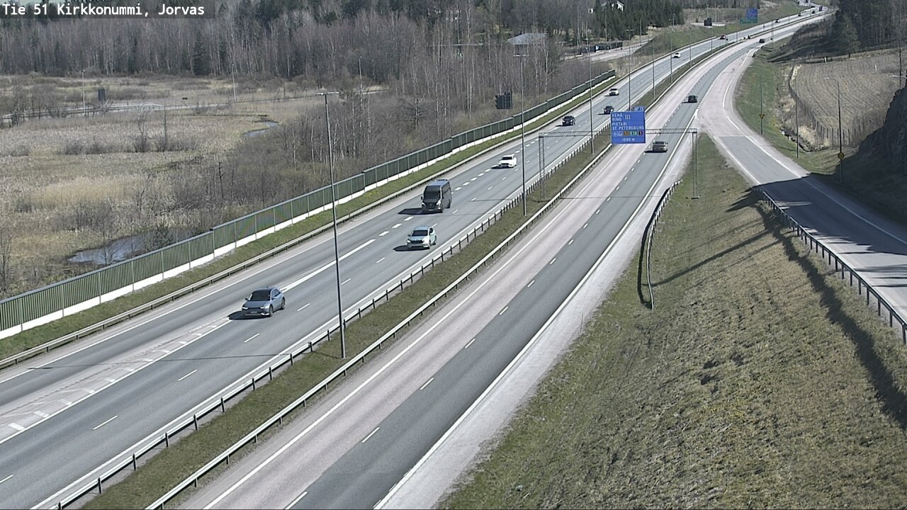 Kelikamerat Kuva Tie 51 Kirkkonummi, Jorvas, Kirkkonummi, Uusimaa