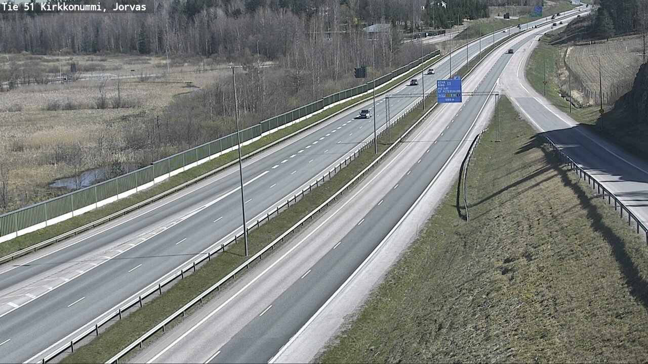 Kelikamerat Kuva Tie 51 Kirkkonummi, Jorvas, Kirkkonummi, Uusimaa