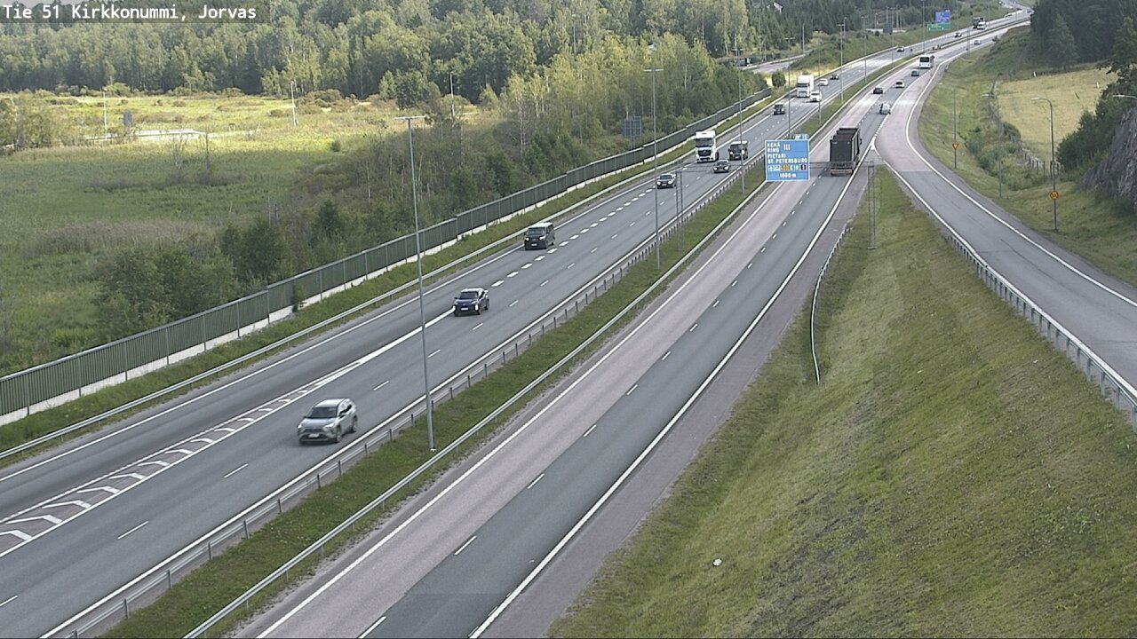 Weather Camera Image Road 51 Kirkkonummi, Jorvas, Kirkkonummi, Uusimaa