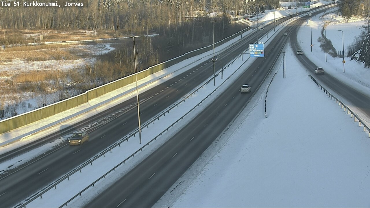 Kelikamerat Kuva Tie 51 Kirkkonummi, Jorvas, Kirkkonummi, Uusimaa