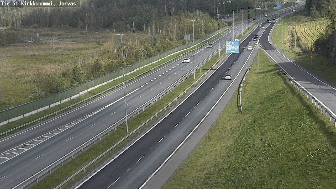 Kelikamerat Kuva Tie 51 Kirkkonummi, Jorvas, Kirkkonummi, Uusimaa