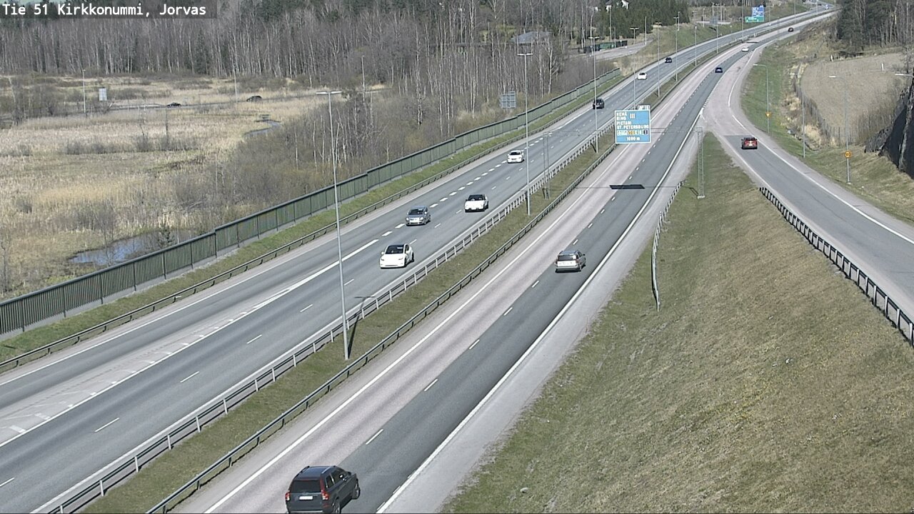 Kelikamerat Kuva Tie 51 Kirkkonummi, Jorvas, Kirkkonummi, Uusimaa