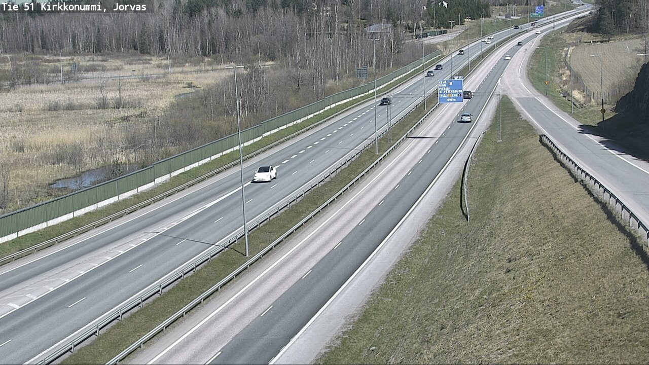 Kelikamerat Kuva Tie 51 Kirkkonummi, Jorvas, Kirkkonummi, Uusimaa