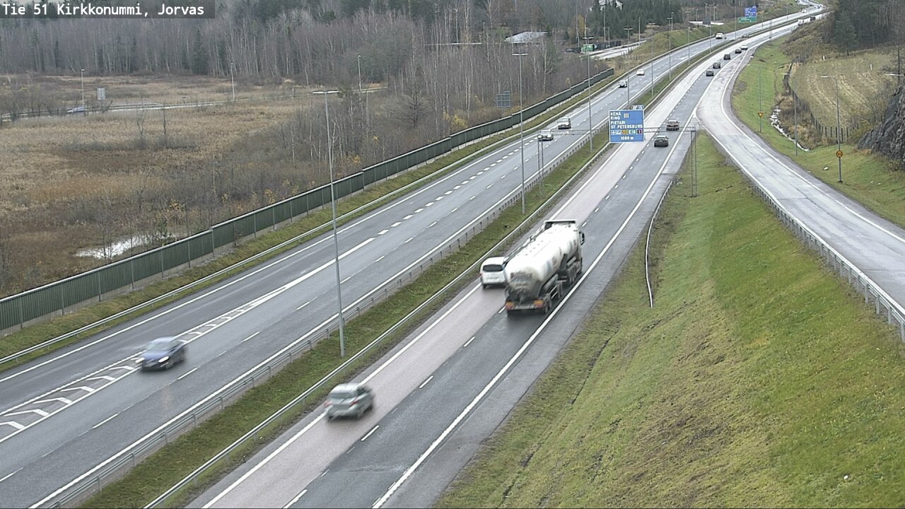 Kelikamerat Kuva Tie 51 Kirkkonummi, Jorvas, Kirkkonummi, Uusimaa