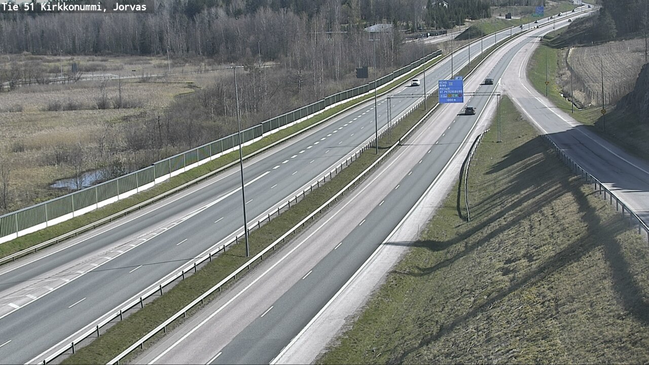Kelikamerat Kuva Tie 51 Kirkkonummi, Jorvas, Kirkkonummi, Uusimaa