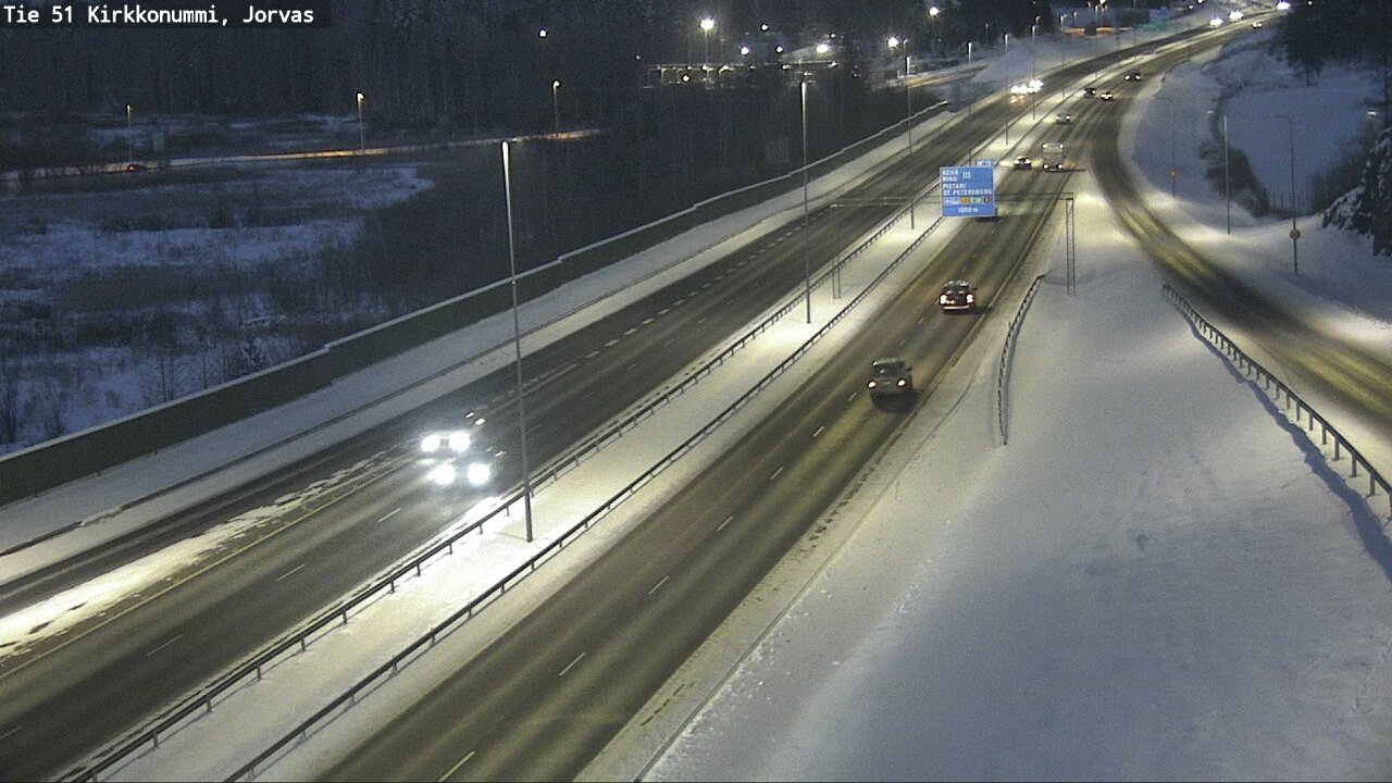 Kelikamerat Kuva Tie 51 Kirkkonummi, Jorvas, Kirkkonummi, Uusimaa