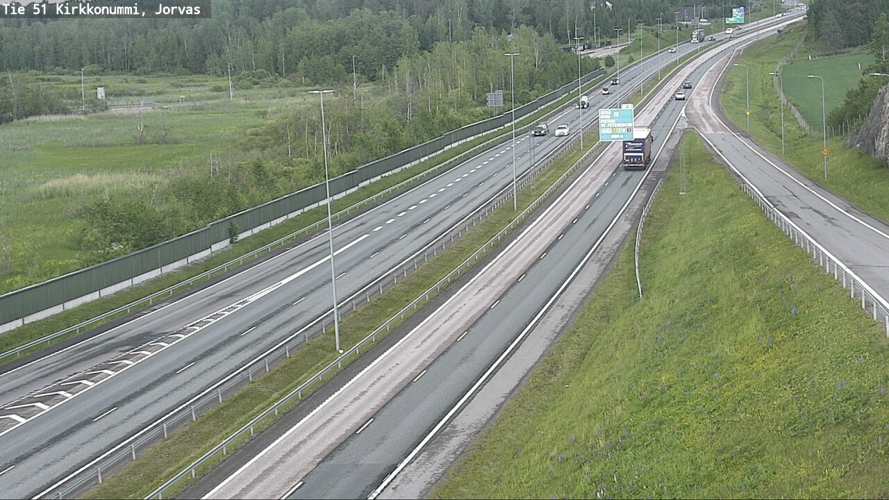 Kelikamerat Kuva Tie 51 Kirkkonummi, Jorvas, Kirkkonummi, Uusimaa