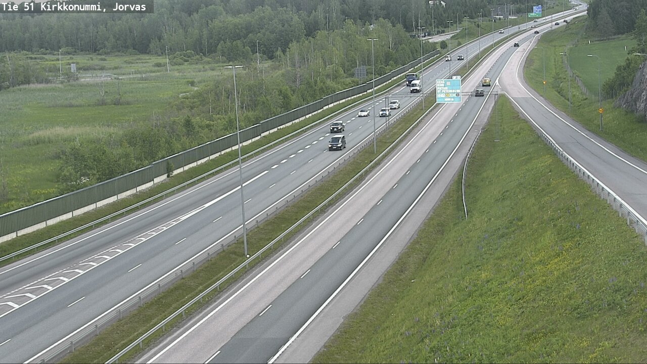 Kelikamerat Kuva Tie 51 Kirkkonummi, Jorvas, Kirkkonummi, Uusimaa