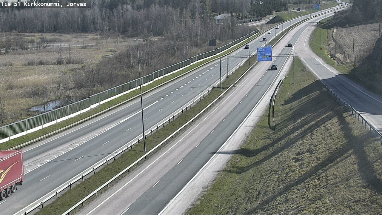 Kelikamerat Kuva Tie 51 Kirkkonummi, Jorvas, Kirkkonummi, Uusimaa