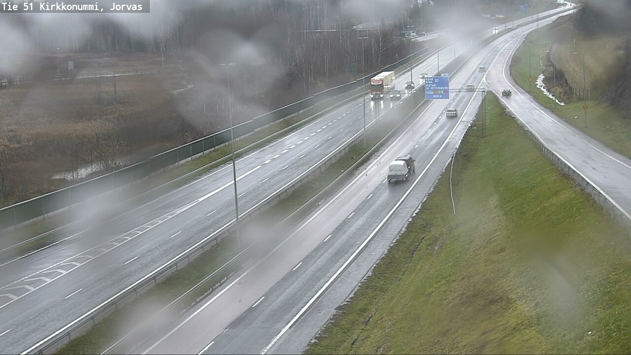 Weather Camera Image Road 51 Kirkkonummi, Jorvas, Kirkkonummi, Uusimaa