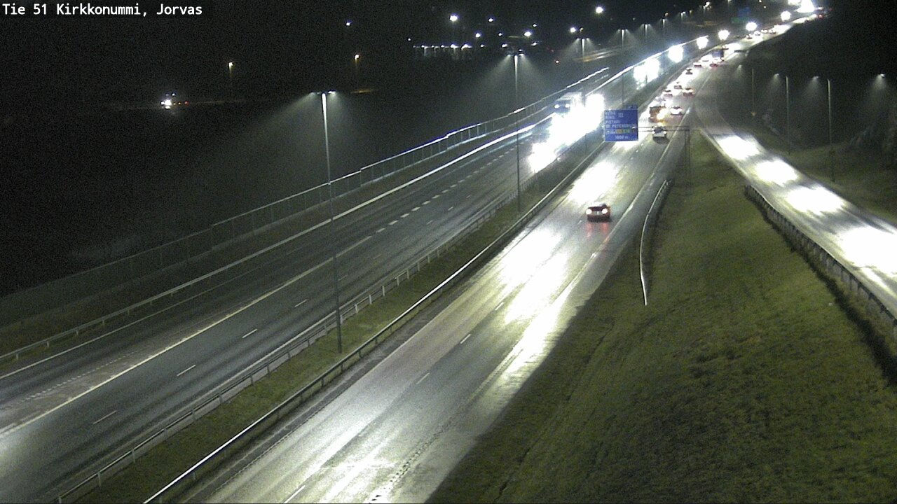Weather Camera Image Road 51 Kirkkonummi, Jorvas, Kirkkonummi, Uusimaa