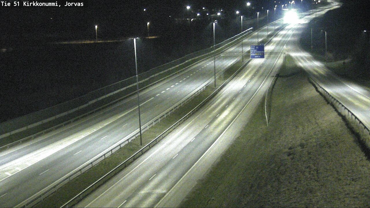 Weather Camera Image Road 51 Kirkkonummi, Jorvas, Kirkkonummi, Uusimaa