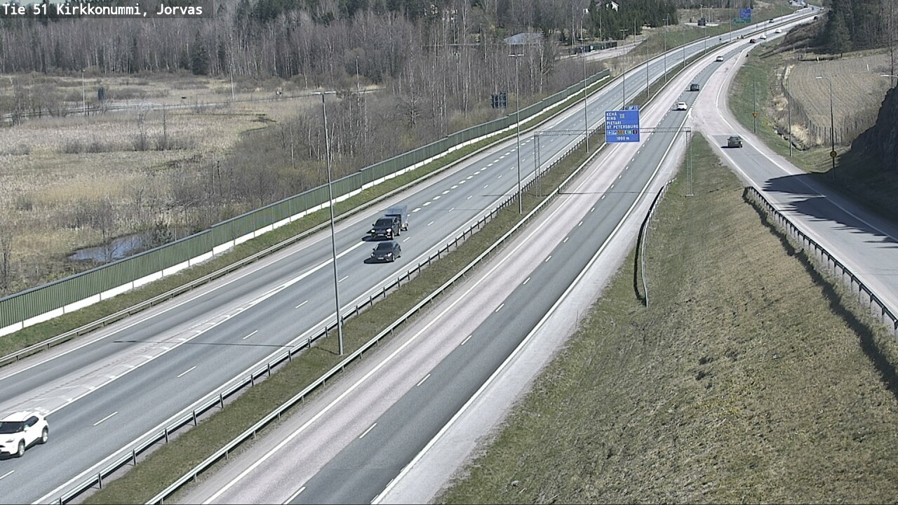 Kelikamerat Kuva Tie 51 Kirkkonummi, Jorvas, Kirkkonummi, Uusimaa