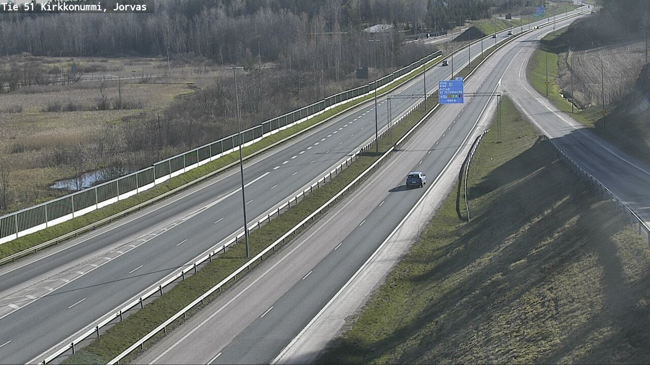 Kelikamerat Kuva Tie 51 Kirkkonummi, Jorvas, Kirkkonummi, Uusimaa