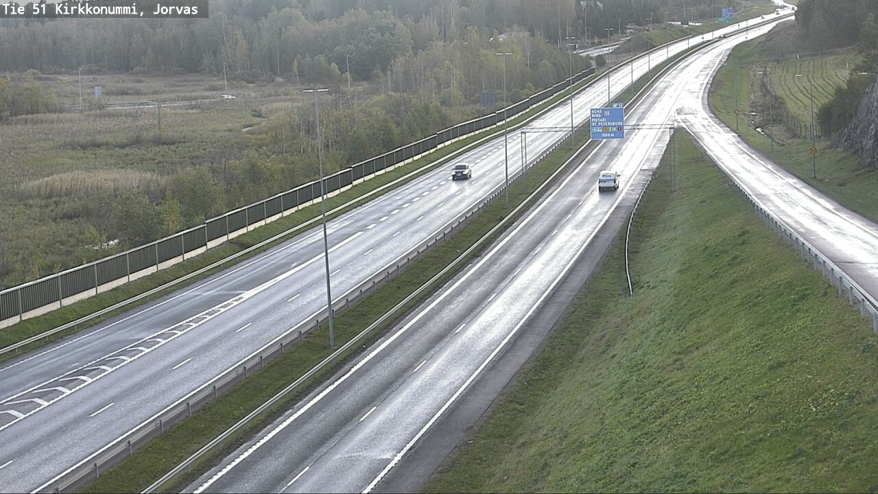 Weather Camera Image Road 51 Kirkkonummi, Jorvas, Kirkkonummi, Uusimaa