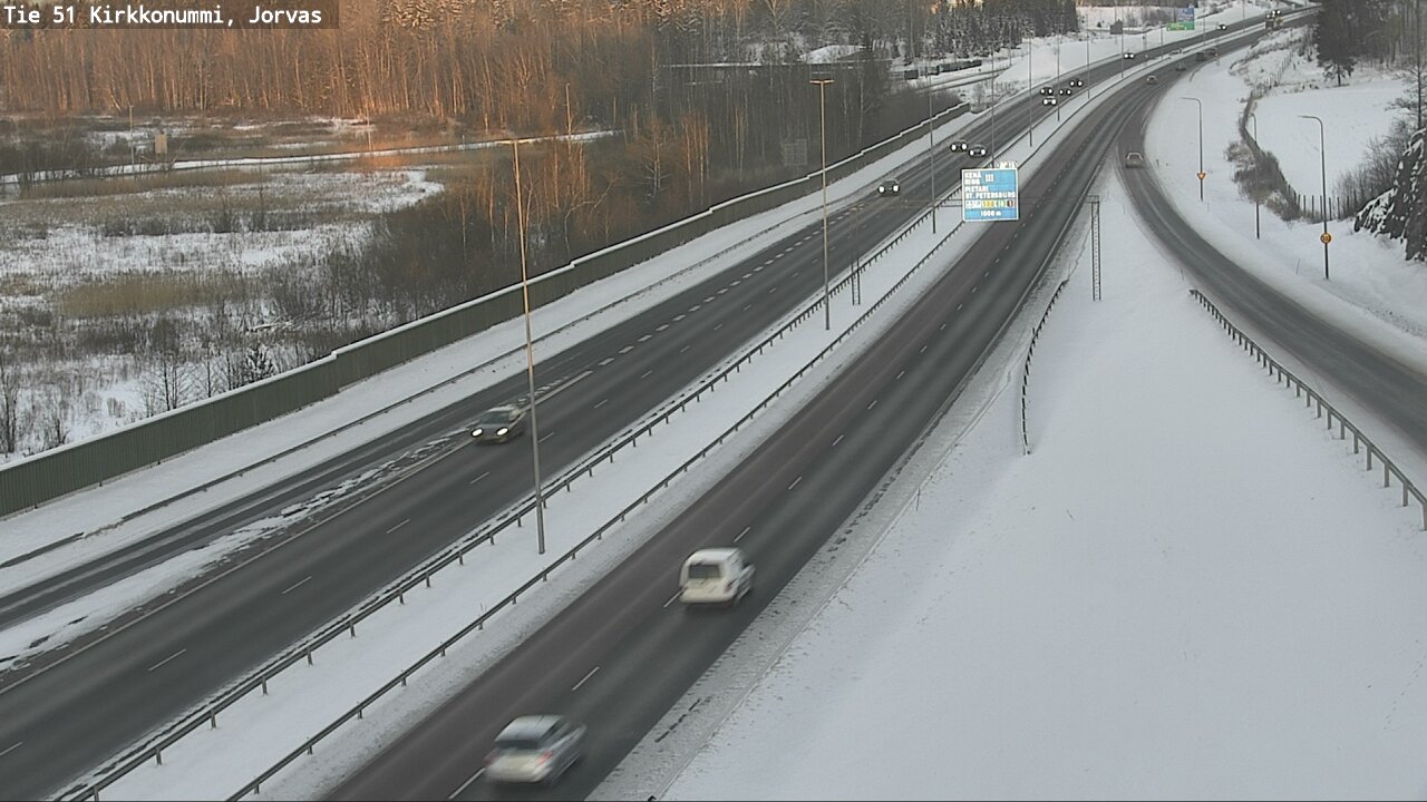 Kelikamerat Kuva Tie 51 Kirkkonummi, Jorvas, Kirkkonummi, Uusimaa