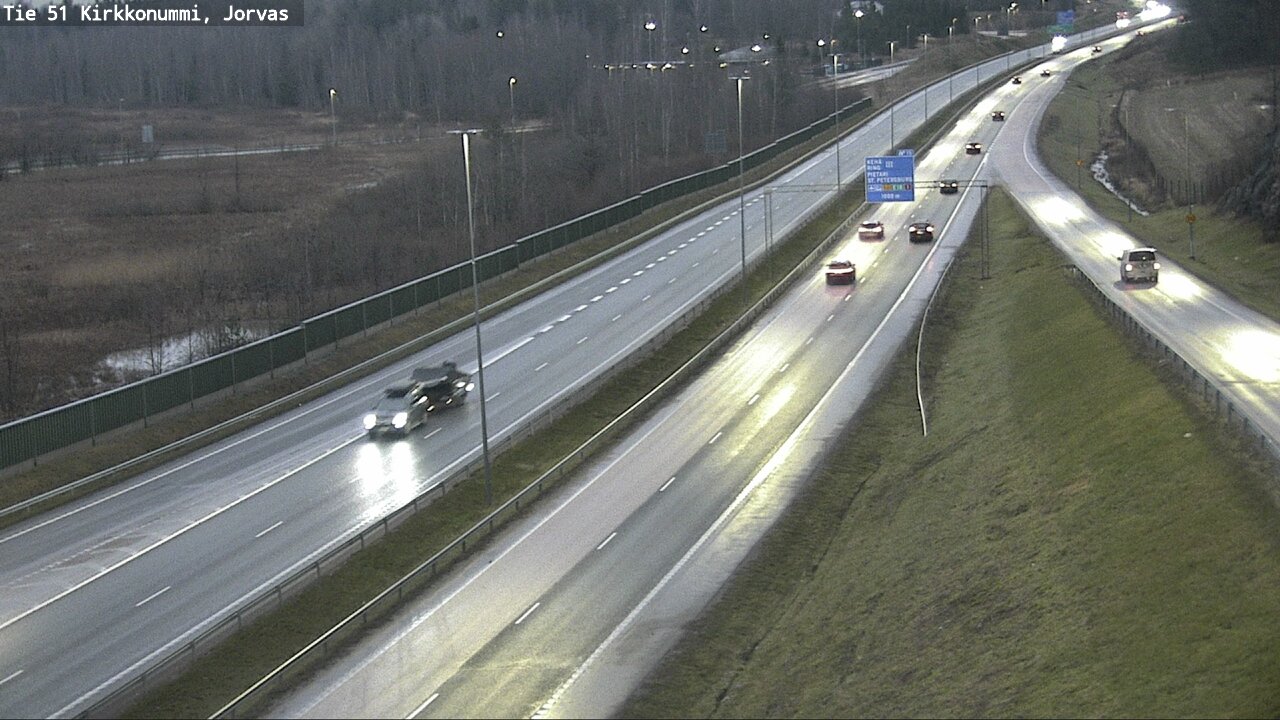 Weather Camera Image Road 51 Kirkkonummi, Jorvas, Kirkkonummi, Uusimaa