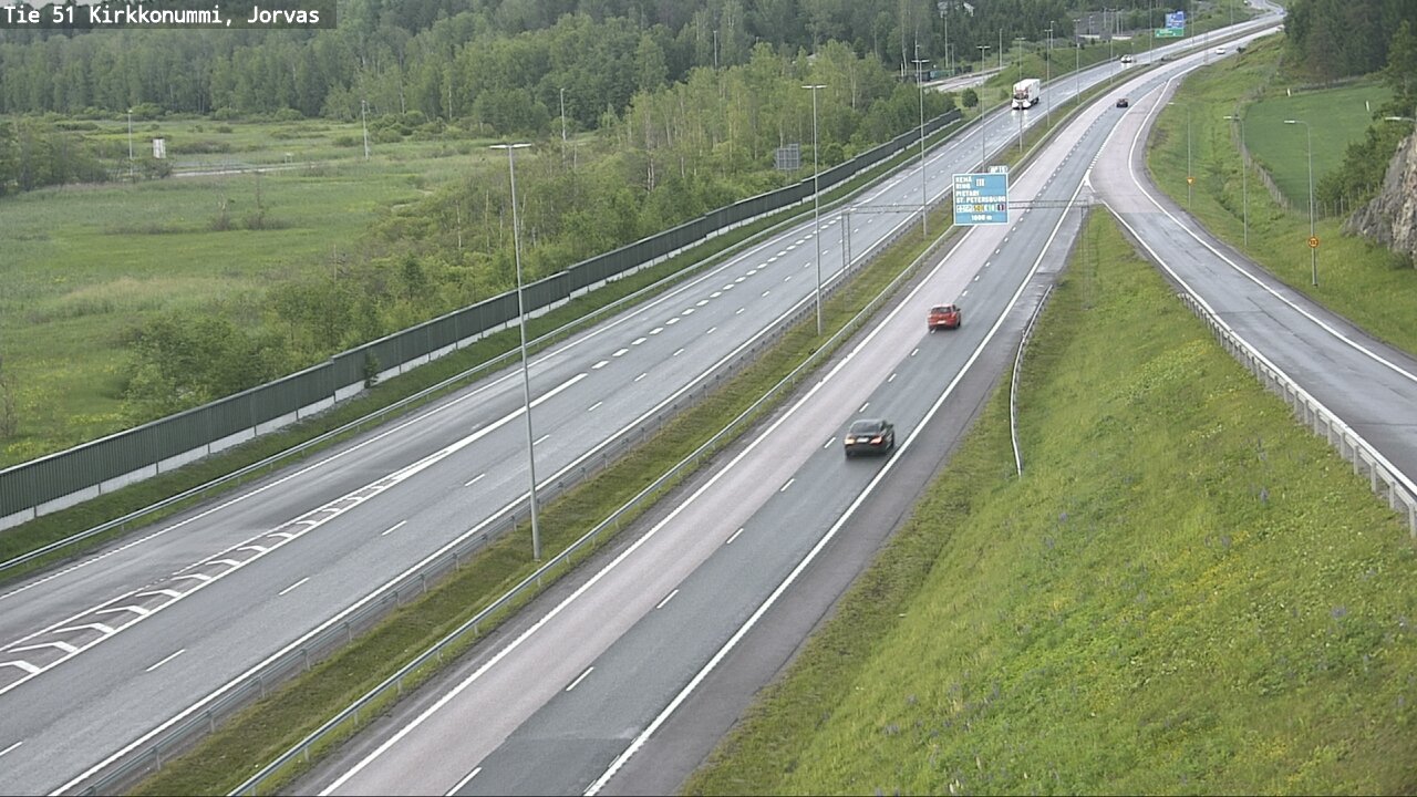 Kelikamerat Kuva Tie 51 Kirkkonummi, Jorvas, Kirkkonummi, Uusimaa