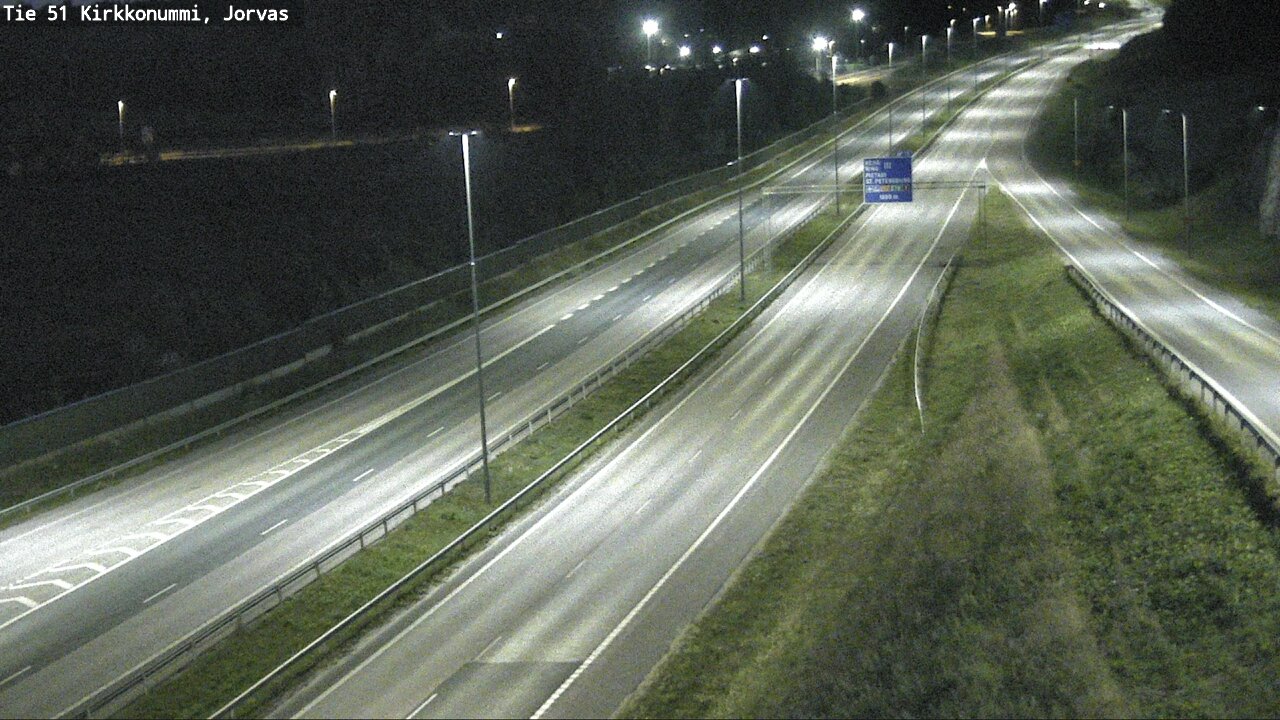 Weather Camera Image Road 51 Kirkkonummi, Jorvas, Kirkkonummi, Uusimaa
